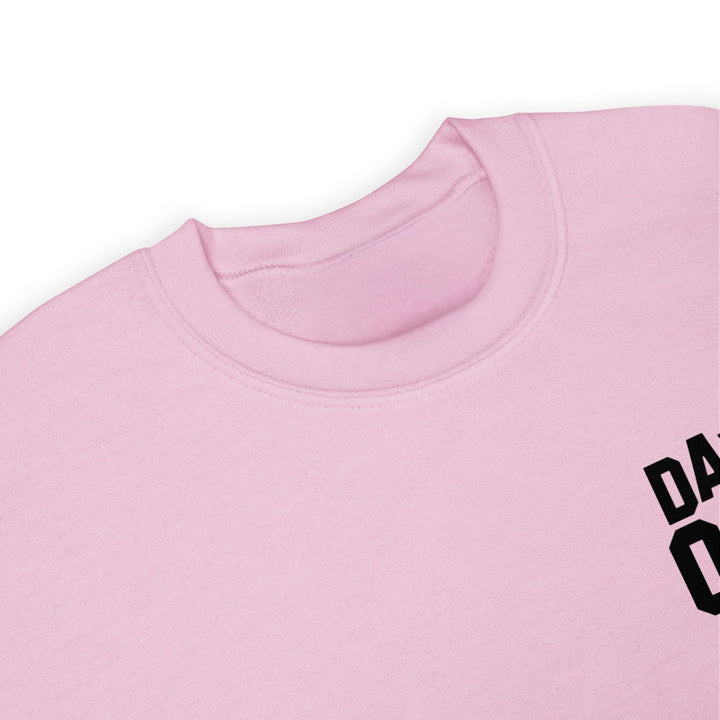 Day One Wear Crew Neck Sweatshirt (Black Print)