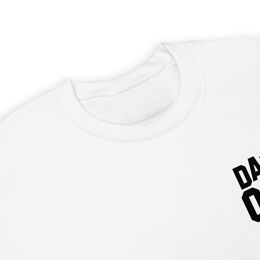 Day One Wear Crew Neck Sweatshirt (Black Print)