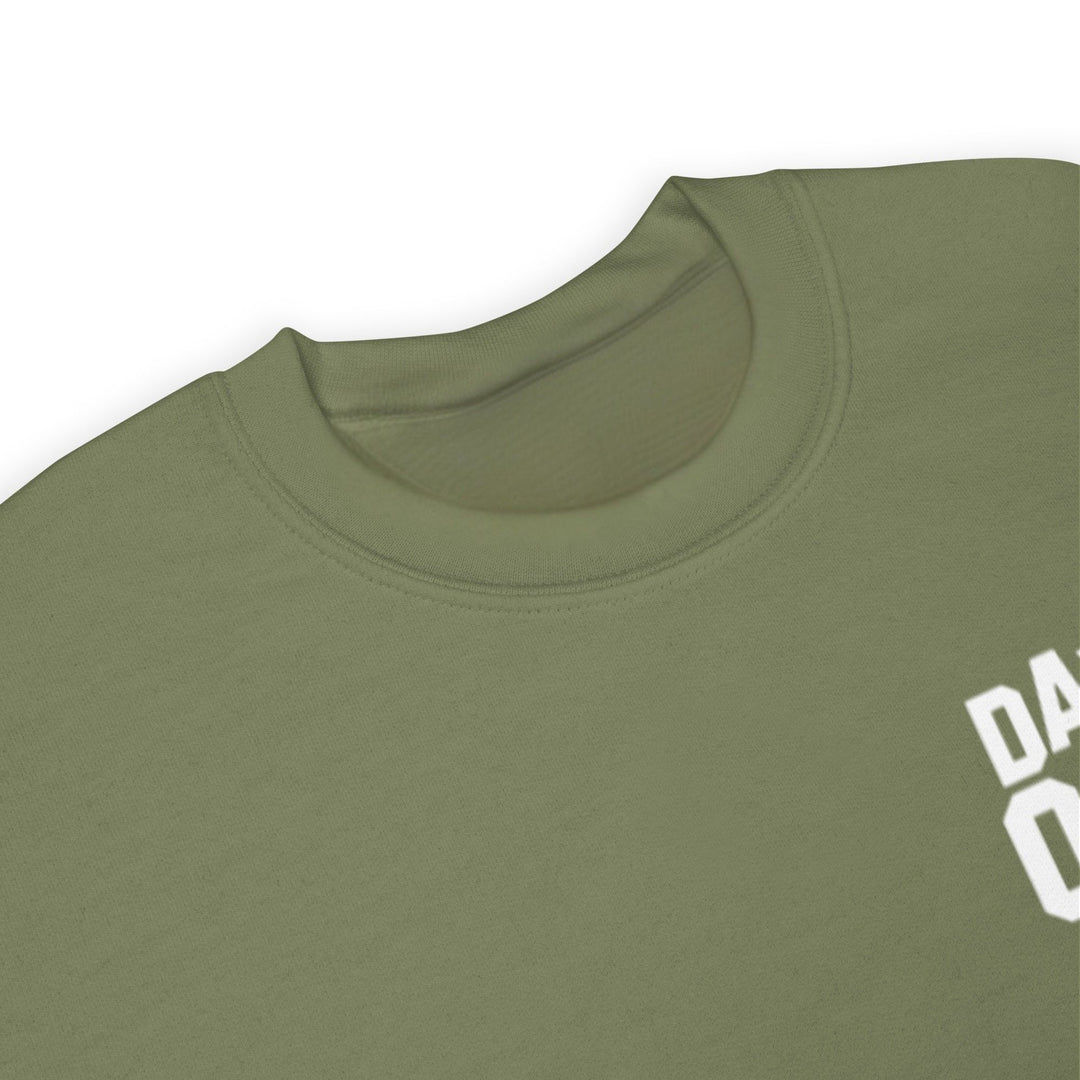 Day One Wear Crew Neck Sweatshirt (White Print)