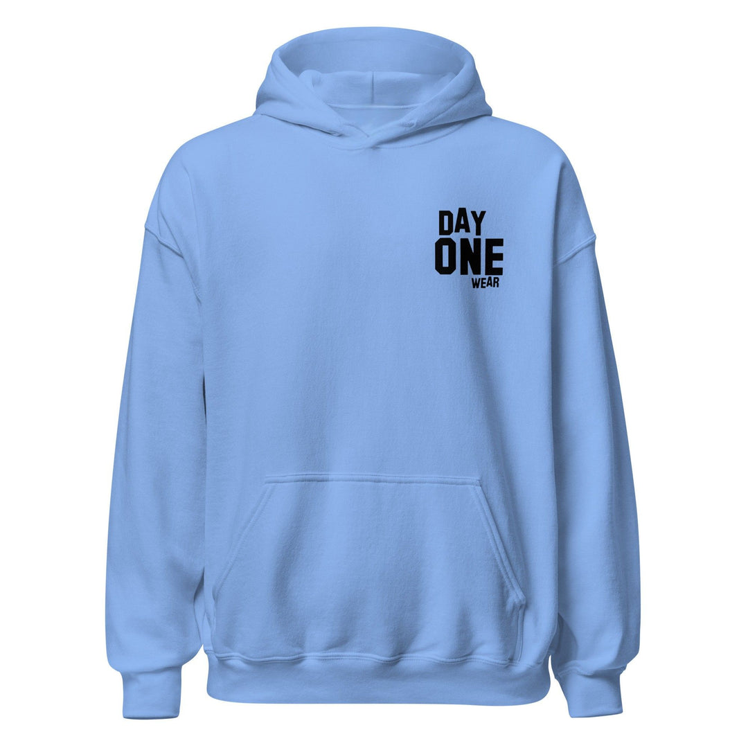 Day One Wear Hoodie (Black Print)