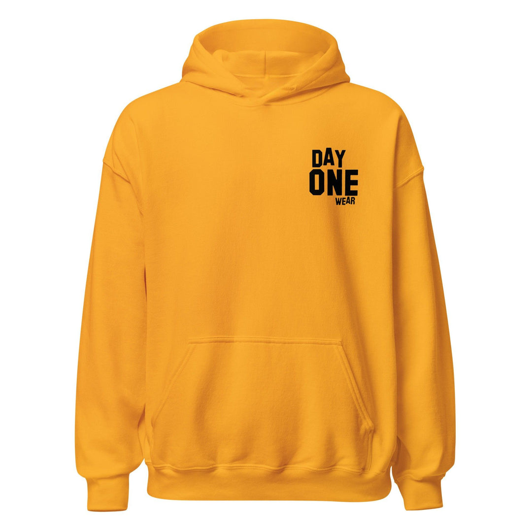 Day One Wear Hoodie (Black Print)