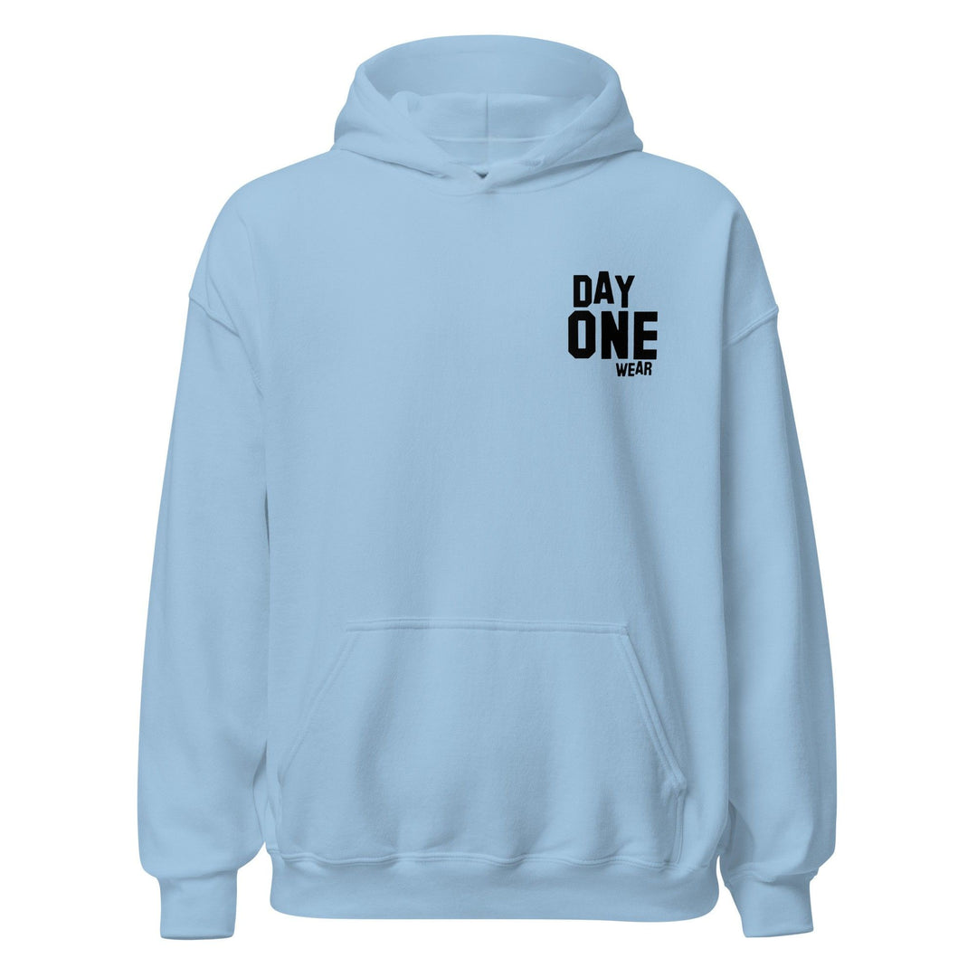Day One Wear Hoodie (Black Print)