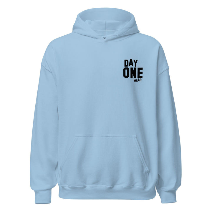 Day One Wear Hoodie (Black Print)