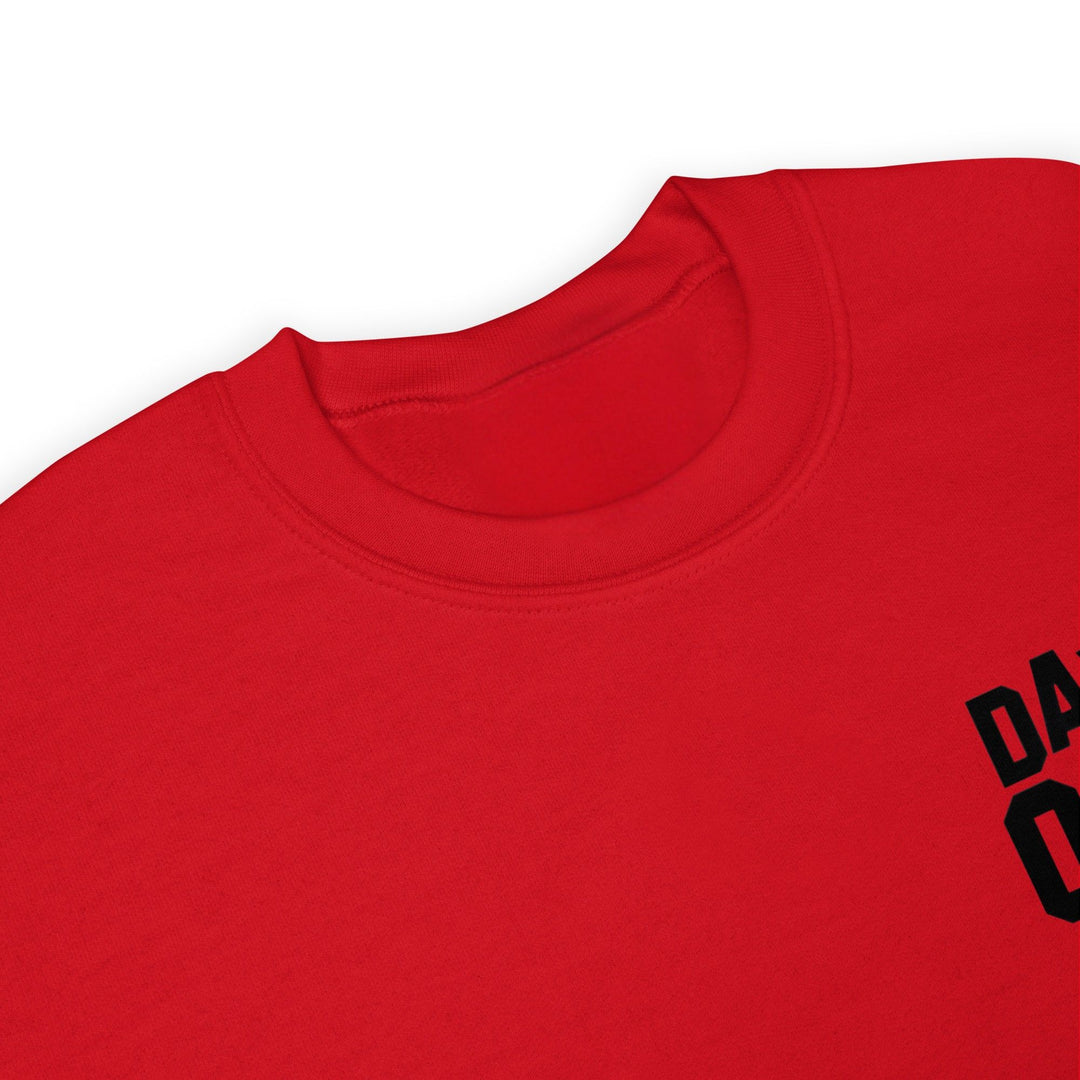 Day One Wear Crew Neck Sweatshirt (Black Print)