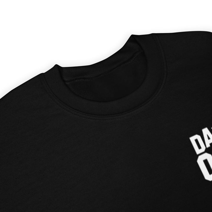 Day One Wear Crew Neck Sweatshirt (White Print)