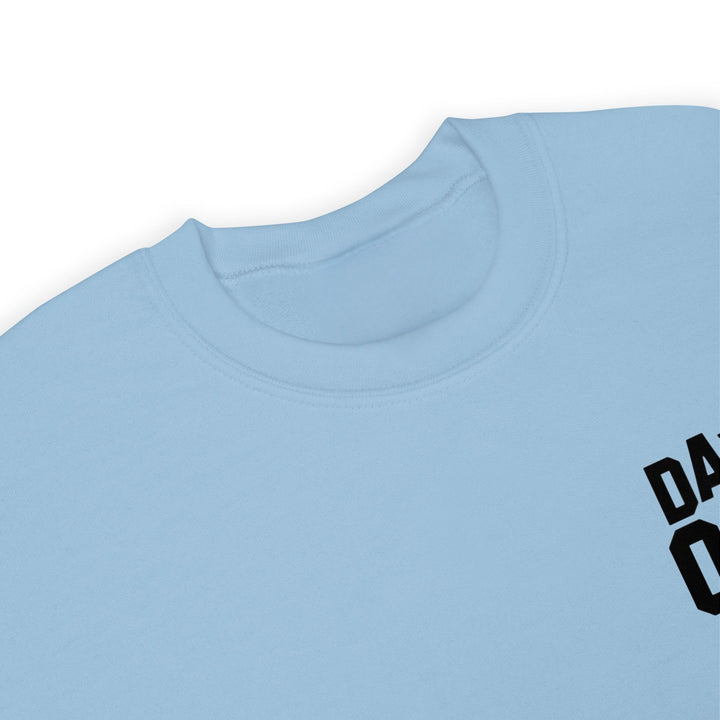 Day One Wear Crew Neck Sweatshirt (Black Print)
