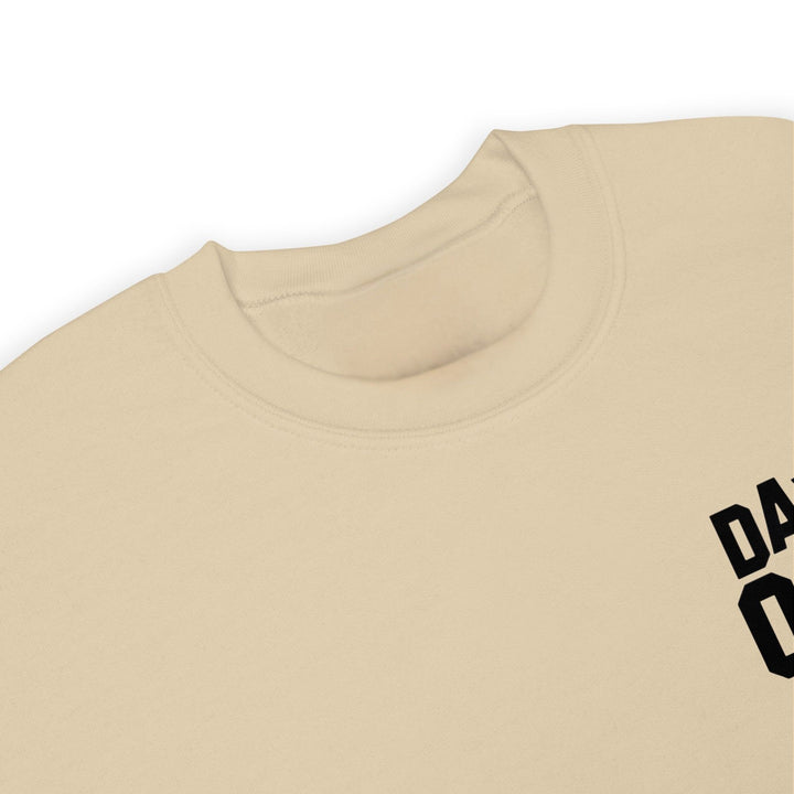 Day One Wear Crew Neck Sweatshirt (Black Print)