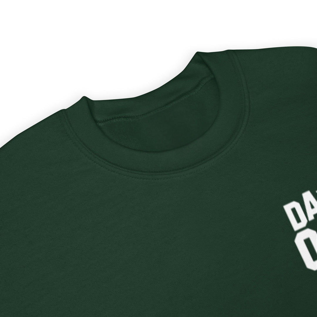 Day One Wear Crew Neck Sweatshirt (White Print)