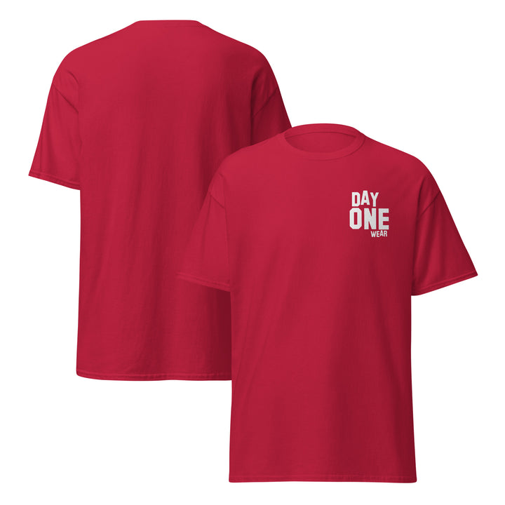 Day One Wear T-Shirt (White Print)