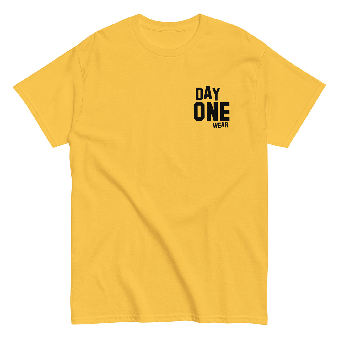 Day One Wear T-Shirt (Black Print)
