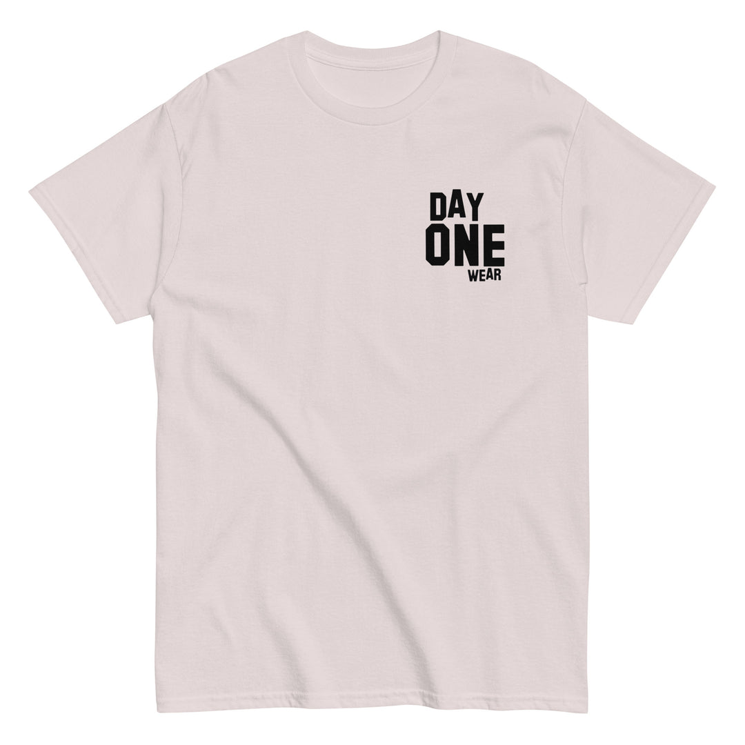 Day One Wear T-Shirt (Black Print)