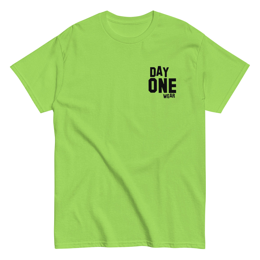 Day One Wear T-Shirt (Black Print)