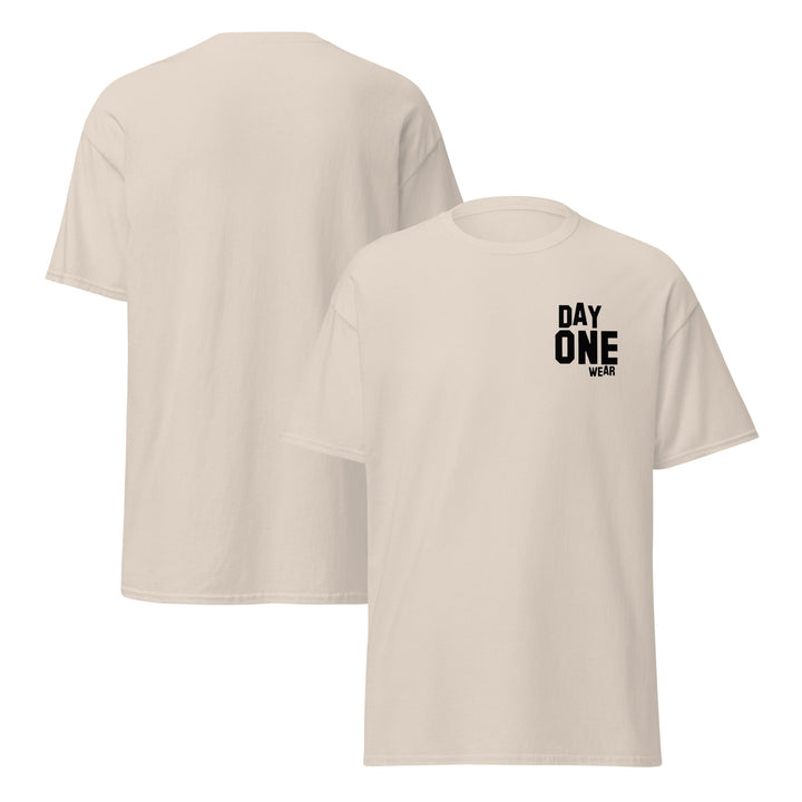 Day One Wear T-Shirt (Black Print)