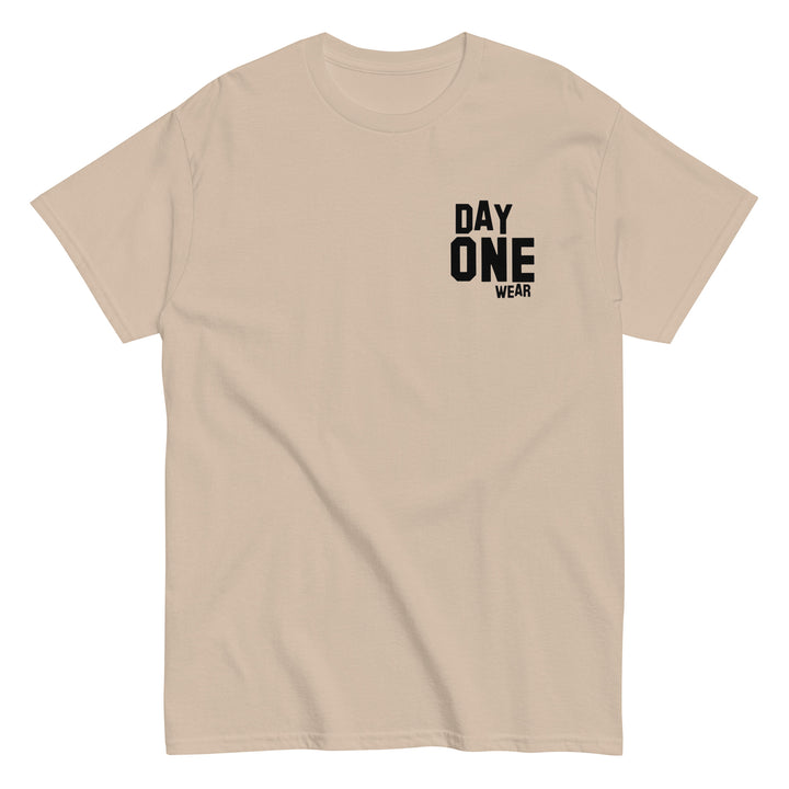 Day One Wear T-Shirt (Black Print)