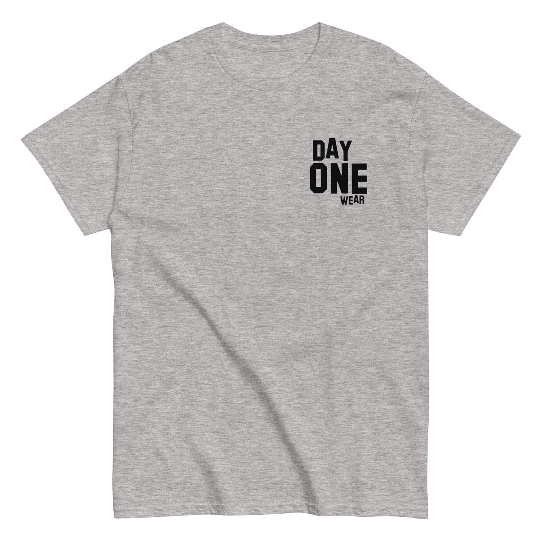Day One Wear T-Shirt (Black Print)