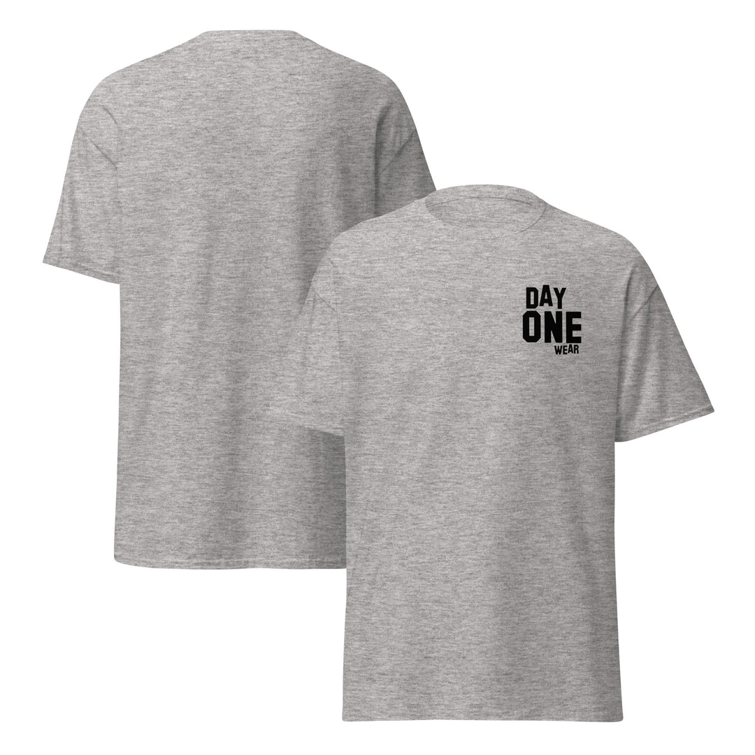 Day One Wear T-Shirt (Black Print)