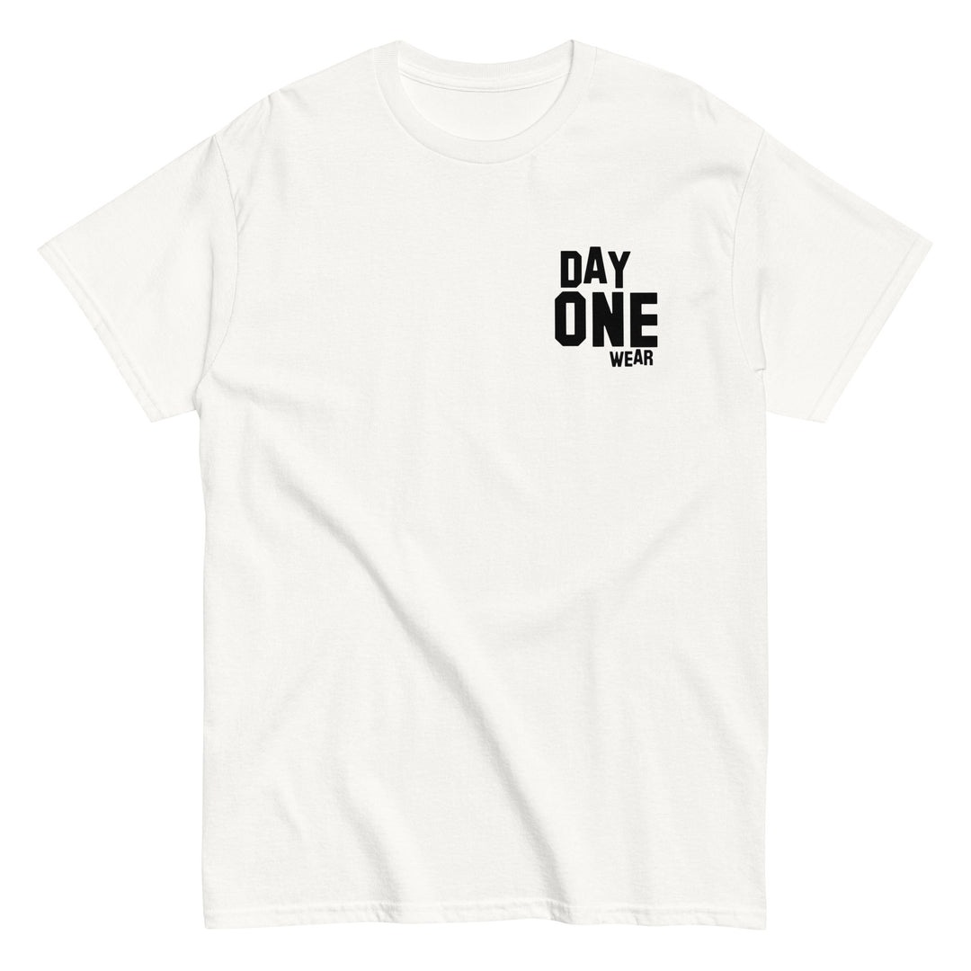 Day One Wear T-Shirt (Black Print)