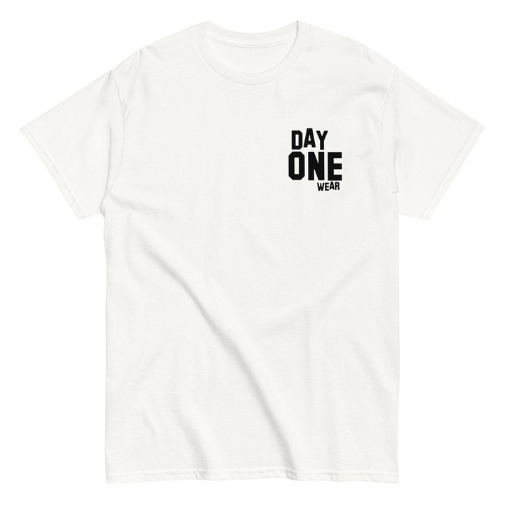 Day One Wear T-Shirt (Black Print)