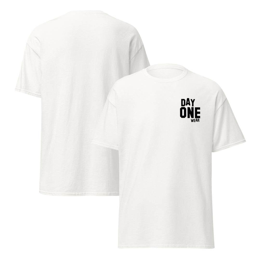 Day One Wear T-Shirt (Black Print)