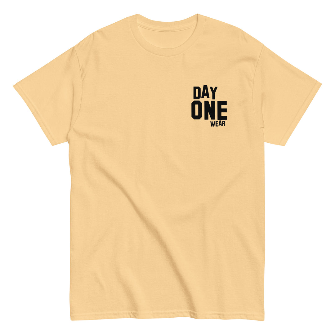 Day One Wear T-Shirt (Black Print)
