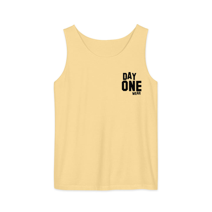 Day One Wear Tank Top (Black Print)