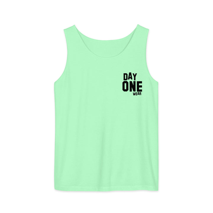 Day One Wear Tank Top (Black Print)