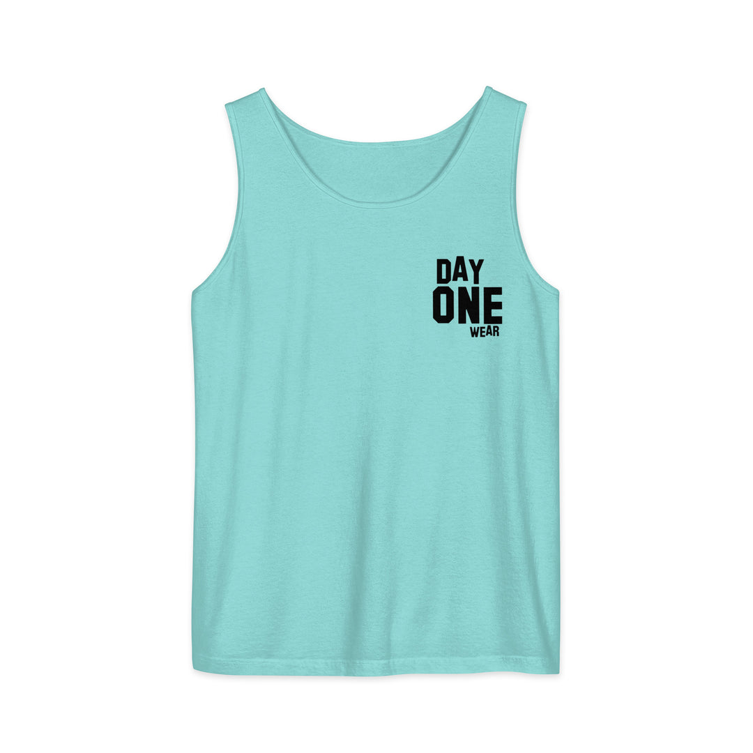 Day One Wear Tank Top (Black Print)