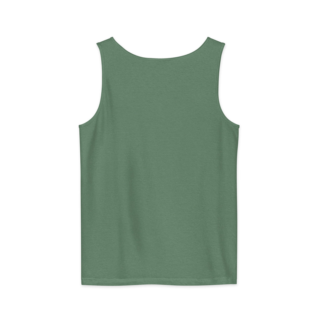 Day One Wear Tank Top (White Print)