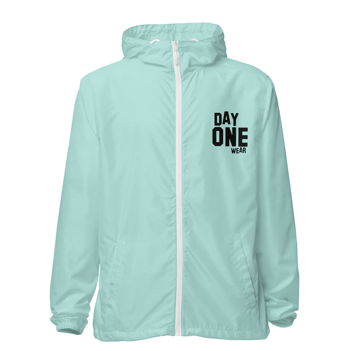 Day One Wear WindBreaker Zip Jacket (Black Print)