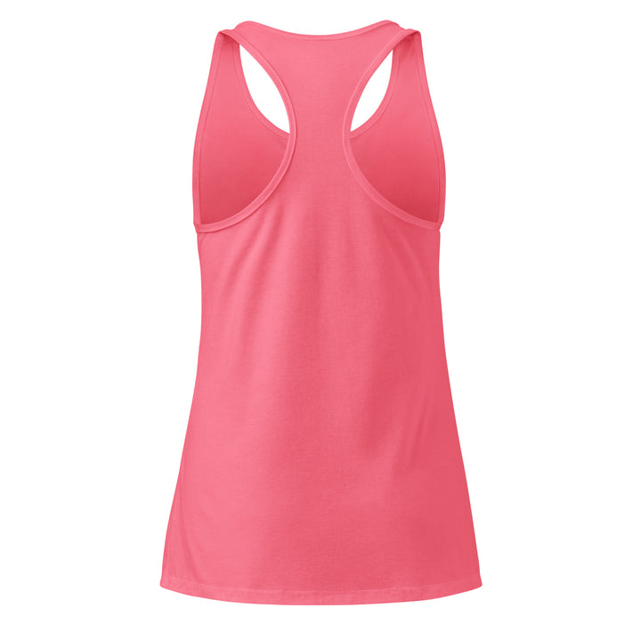 Women's Day One Wear RacerBack Tank Top (White Print)