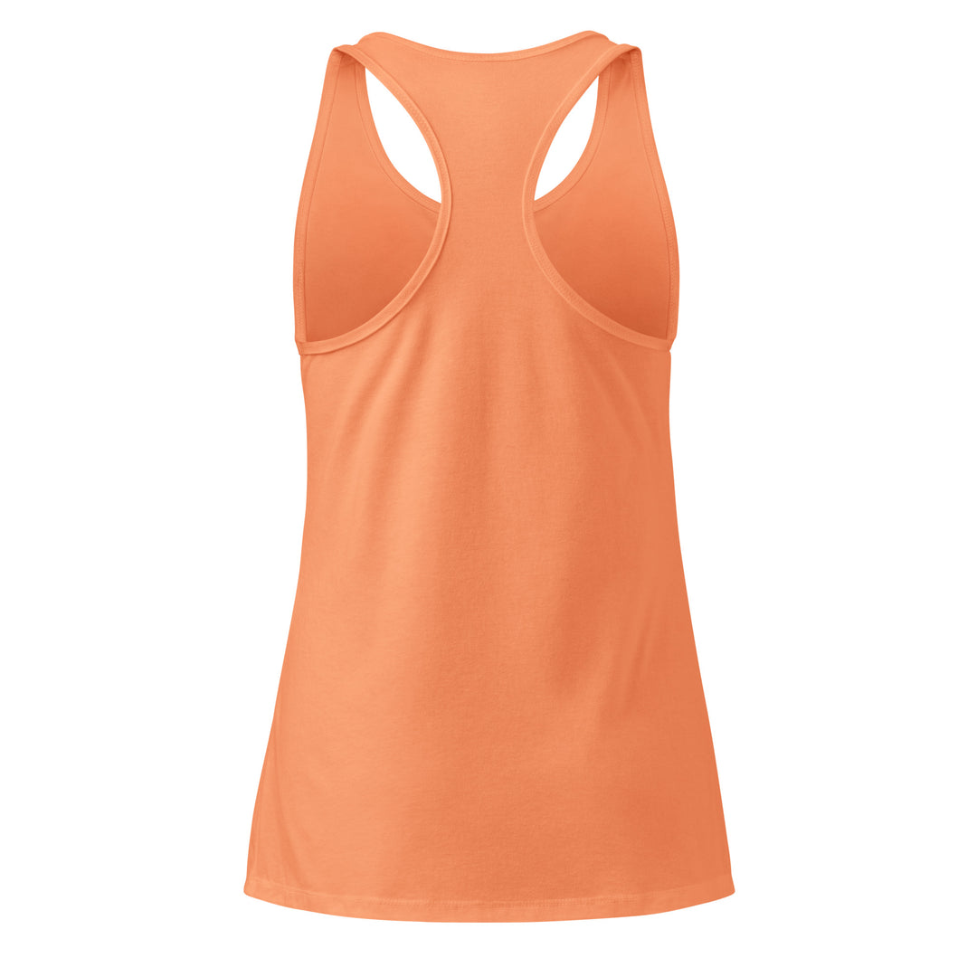 Women's Day One Wear RacerBack Tank Top (White Print)