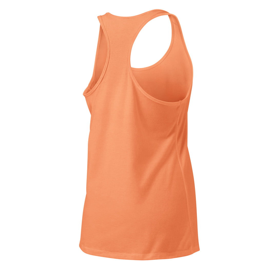 Women's Day One Wear RacerBack Tank Top (White Print)