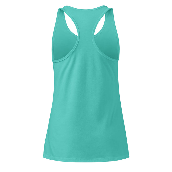 Women's Day One Wear RacerBack Tank Top (White Print)